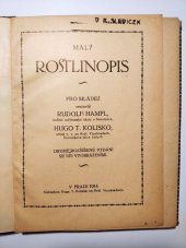 kniha Malý rostlinopis, Kolisko 1914