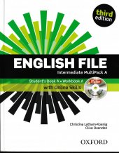 kniha English File Intermediate Multipack A, Student´s Book A, Workbook A, Oxford 2017