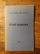 kniha Písně domova [básně, A. Píša 1940