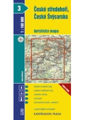 kniha České středohoří, České Švýcarsko turistická mapa : 1 : 100 000, Kartografie 2005