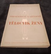 kniha Preventivní a léčebný tělocvik ženy, SZdN 1954