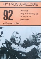 kniha Rytmus a Melodie 92, Supraphon 1973