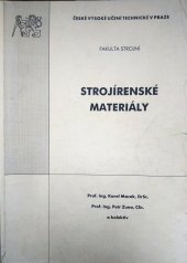 kniha Strojírenské materiály, ČVUT 2003