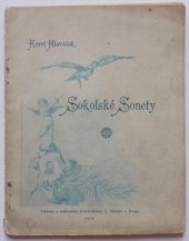kniha Sokolské sonety, Tiskem a nákladem knihtiskárny J. Stolaře 1895