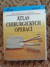 kniha Atlas chirurgických operací, Grada 1993