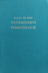 kniha Veterinární dermatologie (se 122 vyobrazeními a 6 barevnými přílohami), s.n. 1931