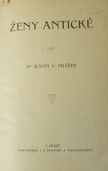 kniha Ženy antické, E. Beaufort 1905