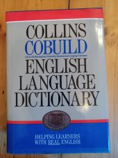 kniha Collins Cobuild English language dictionary  Collins Birmingham University international language database , HarperColliins Publishers 1994