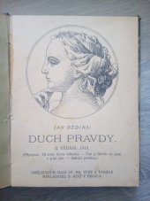 kniha Duch pravdy, B. Kočí 1919