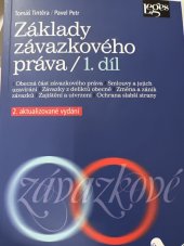 kniha Základy závazkového práva 1. díl, Leges 2020