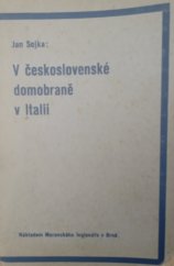 kniha V československé domobraně v Italii, Moravský legionář 1934