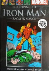 kniha  Iron Man Začátek konce, Hachette 2017