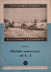 kniha Obsluha samovazače od A-Z, Brázda 1951