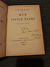 kniha Muž tisíce tváří reportážní román, Administrace Radiojournal 1930