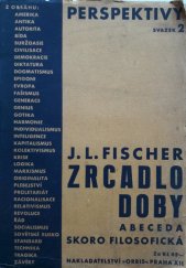 kniha Zrcadlo doby Abeceda skoro filosofická, Orbis 1932