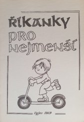 kniha Říkánky pro nejmenší, Okresní pedagogické středisko 1988