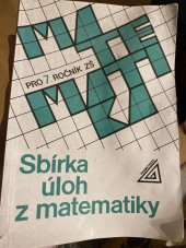 kniha Sbírka úloh z matematiky pro 7. ročník základní školy, Prometheus 1994