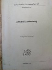 kniha Základy makroekonomiky, ČVUT 1995