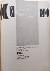 kniha Filmovým objektivem svázaný ročník III. (IX.) 1963, Orbis 1963