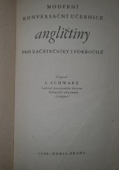 kniha Moderní konversační učebnice angličtiny pro začátečníky i pokročilé, Orbis 1946