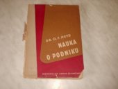 kniha Nauka o podniku, J. Jiránek 1946