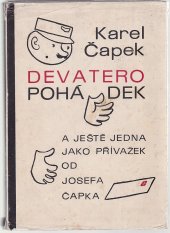 kniha Devatero pohádek a ještě jedna, jako přívažek od Josefa Čapka, SNDK 1968