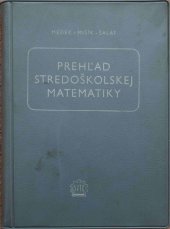 kniha Prehľad stredoškolskej matematiky, Slovenské vydavateľstvo technickej literatúry 1963