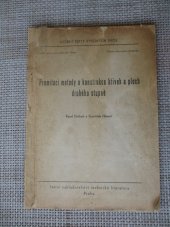 kniha Promítací metody a konstrukce křivek a ploch druhého stupně, SNTL 1959