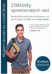 kniha Základy společenských věd Neoficiální průvodce přípravou na přijímačky ze ZSV Scio, Scholastik 2022