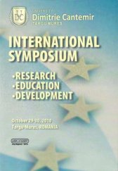 kniha Research, education, development International symposium (Romania, 2010), Universitatea Dimitrie Cantemir 2010