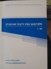 kniha Studijní texty pro sanitáře , Národní centrum ošetřovatelství a nelékařských zdravotnických oborů 2014