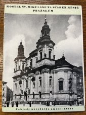 kniha Kostel svatého Mikuláše na Starém Městě pražském, Vyšehrad 1949