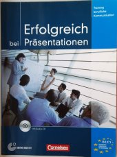 kniha Erfolgreich bei Präsentationen, Cornelsen 2006