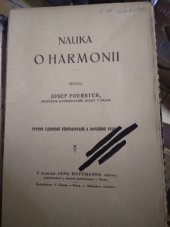 kniha Nauka o harmonii, Hoffmanna vdova [distributor] 1924