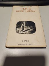 kniha Ulice beze jména = [La rue sans nom], F. Topič 1935