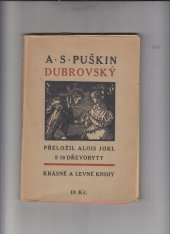 kniha Dubrovský, Život a práce 1927
