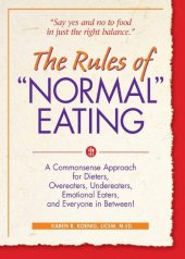 kniha The Rules of "Normal Eating", Gürze Books 2005