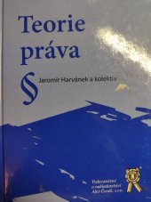 kniha Teorie práva , Aleš Čeněk s.r.o. 2008