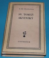 kniha Svatý Tomáš Akvinský, Universum 1947