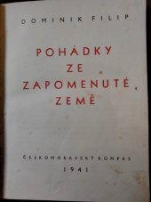 kniha Pohádky ze zapomenuté země, Českomoravský Kompas 1941