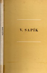 kniha Vojta Sapík, Nakladatelství československých výtvarných umělců 1958