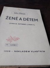 kniha Ženě a dětem (kniha intimní lyriky), s.n. 1939