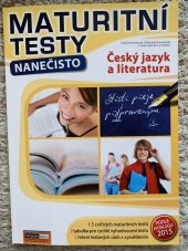 kniha Maturitní testy nanečisto Český jazyk a literatura, Computer Media 2015