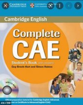 kniha Complete CAE Student´s Book with Answers with CD-ROM, Cambridge University Press 2009