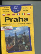 kniha Praha plán města 1:20 000, Kartografie Praha 1997