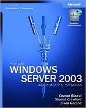 kniha Microsoft Windows Server 2003 Administrator's Companion, Microsoft Press 2003