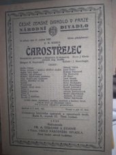 kniha Weber: Čarostřelec, Melantrich 1938