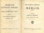 kniha Merlin mythus, J. Otto 1922