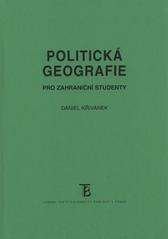 kniha Politická geografie pro zahraniční studenty, Karolinum  2008