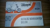 kniha katalog náhradních dielov Moped Jawa typ 207.300, JAWA 1980
